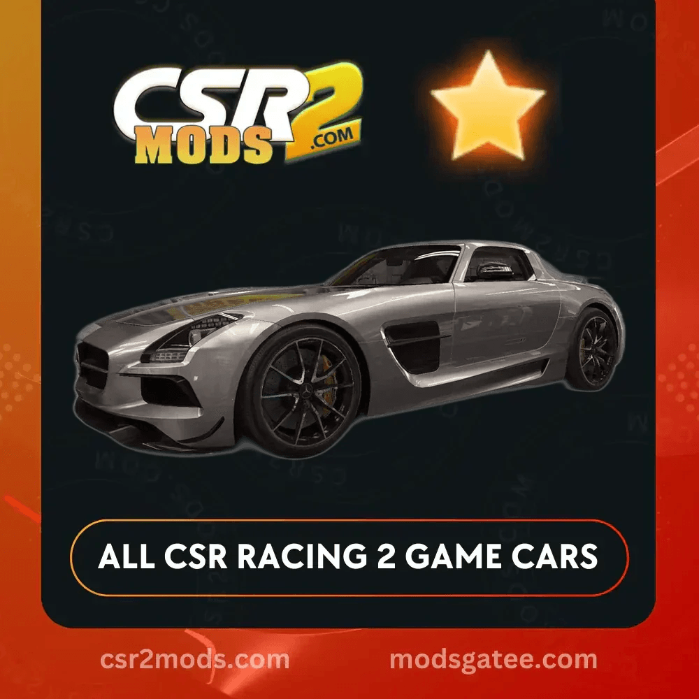 CSR2 Mercedes SLS AMG Black Series Gold Stars CSR2 Car