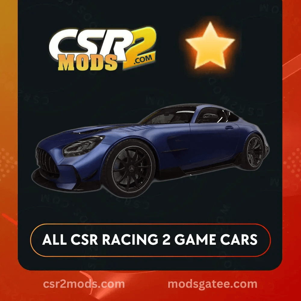 CSR2 Mercedes GT Black Series Gold Stars CSR2 Car