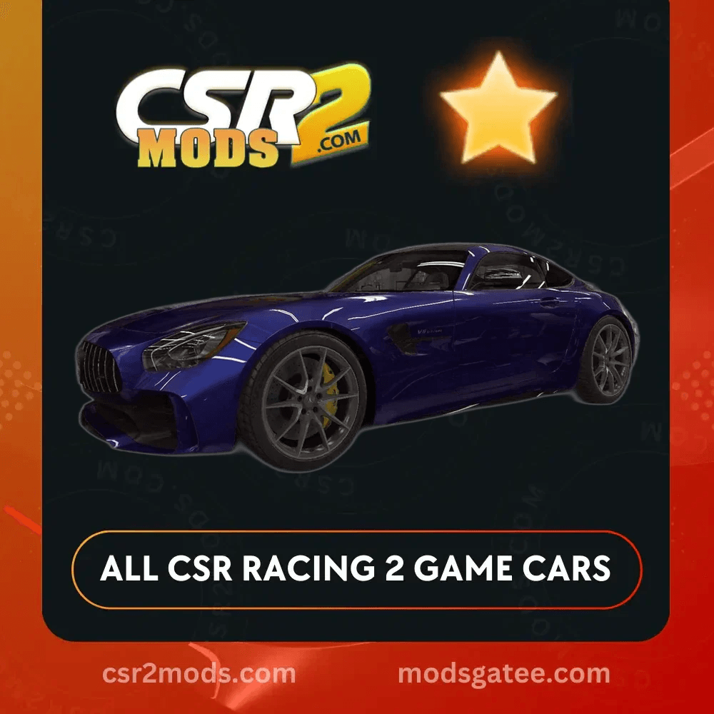 CSR2 Mercedes AMG GT R Gold Stars CSR2 Car
