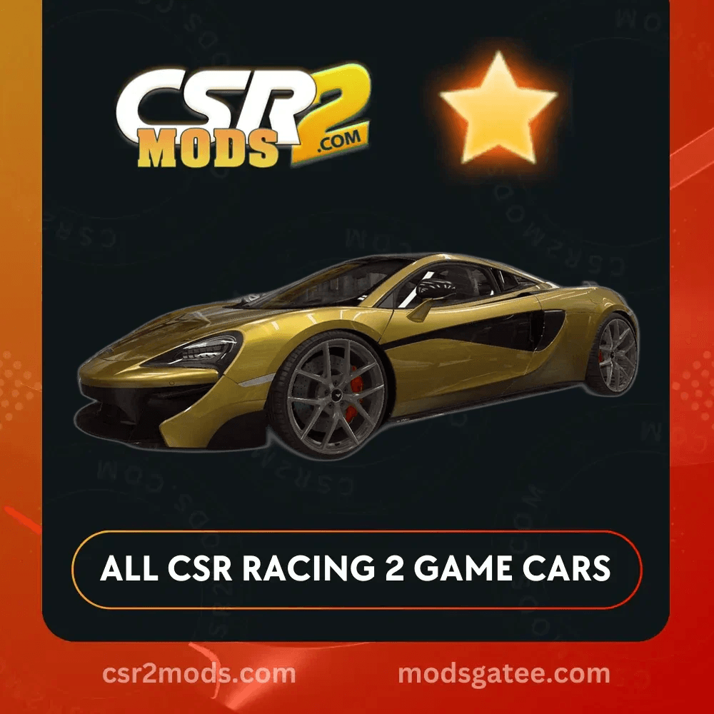 CSR2 Mclaren Vorsteiner 570 Vx Gold Stars Car | CSR2 MODS