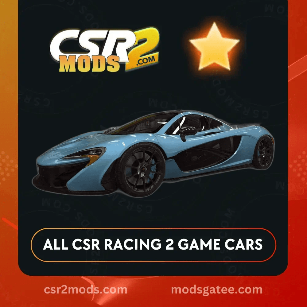 CSR2 Mclaren P1 Gold Stars Car | CSR2 MODS