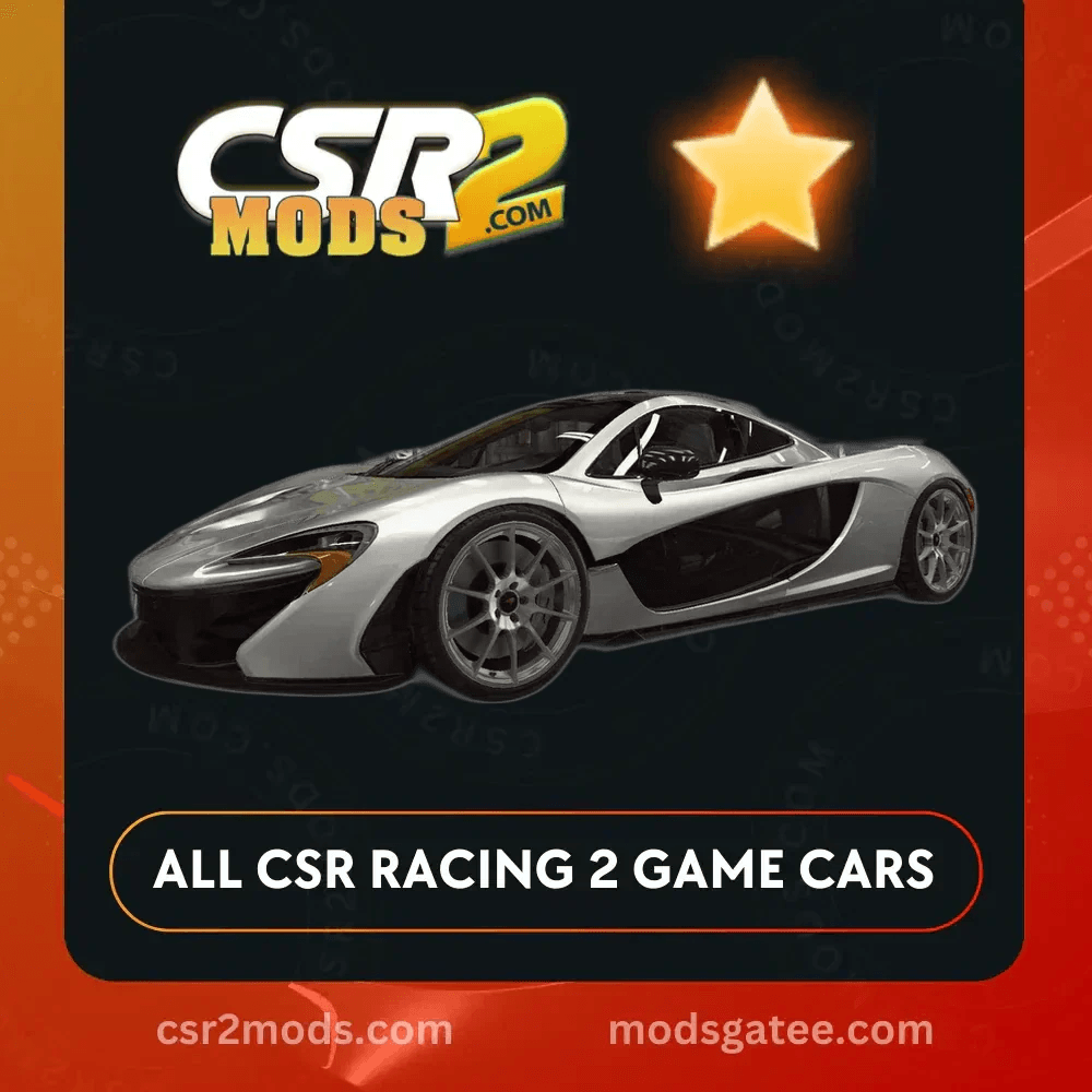 CSR2 Mclaren P1 Gold Stars Car | CSR2 MODS