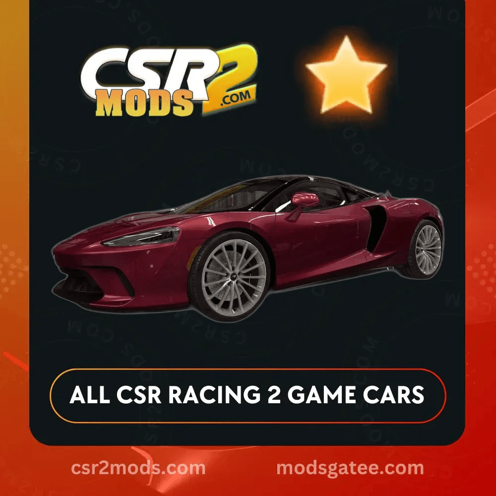 CSR2 Mclaren GT Gold Stars CSR2 Car