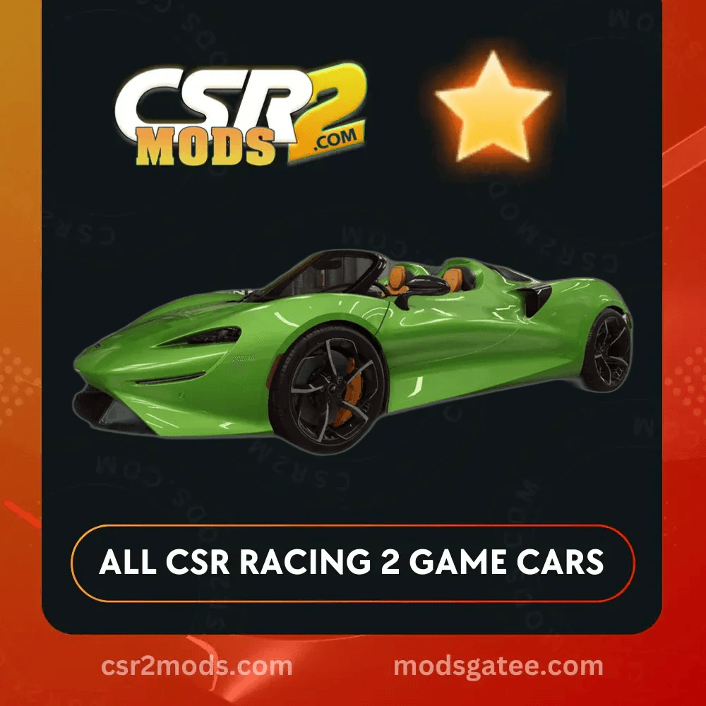 CSR2 Mclaren Elva 2021 Gold Stars Car | CSR2 MODS