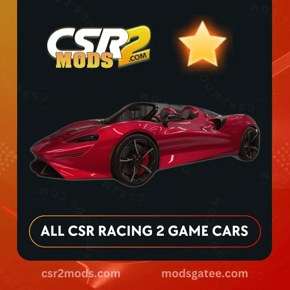 CSR2 Mclaren Elva 2021 Gold Stars Car | CSR2 MODS