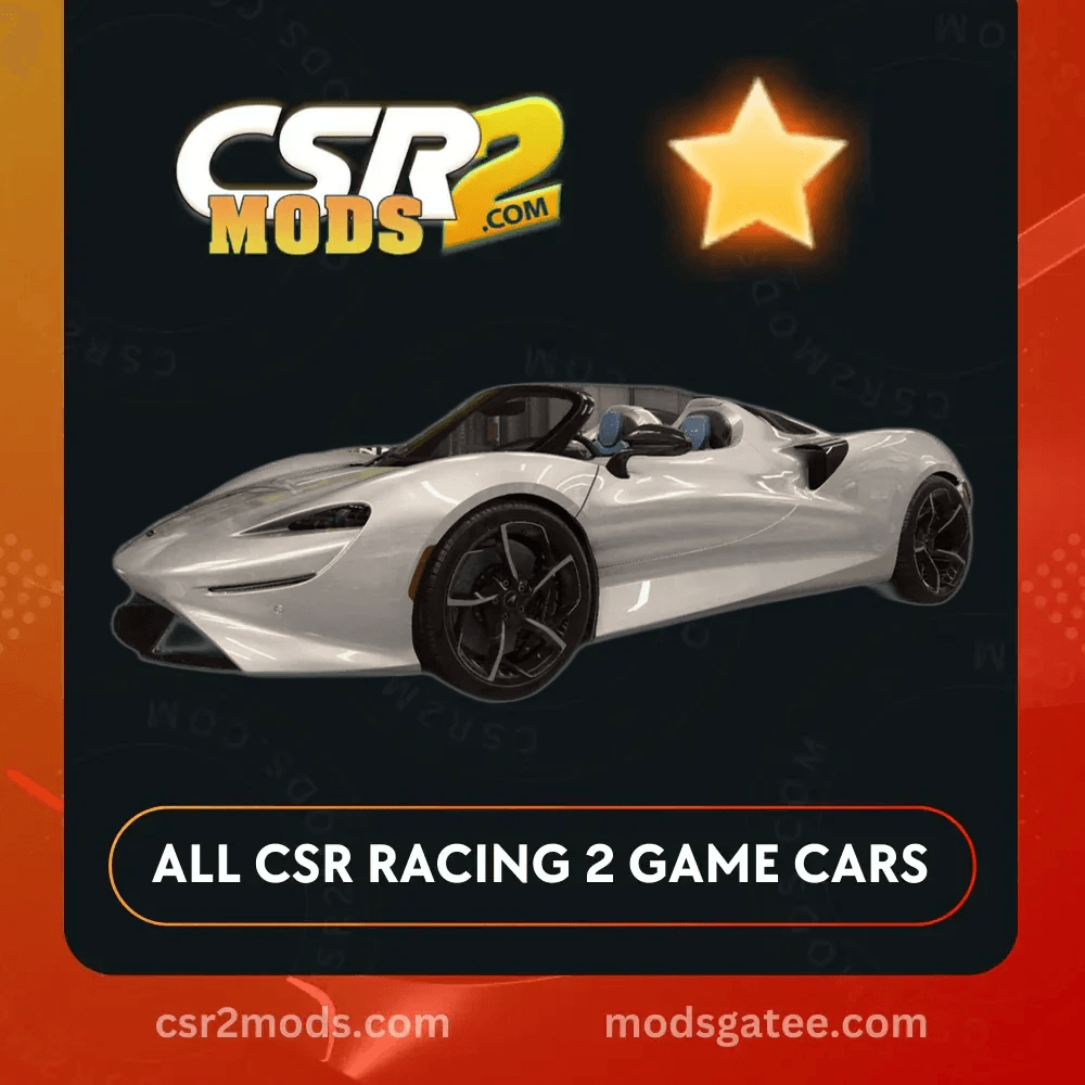 CSR2 Mclaren Elva 2021 Gold Stars Car | CSR2 MODS