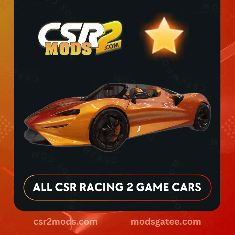 CSR2 Mclaren Elva 2021 Gold Stars Car | CSR2 MODS