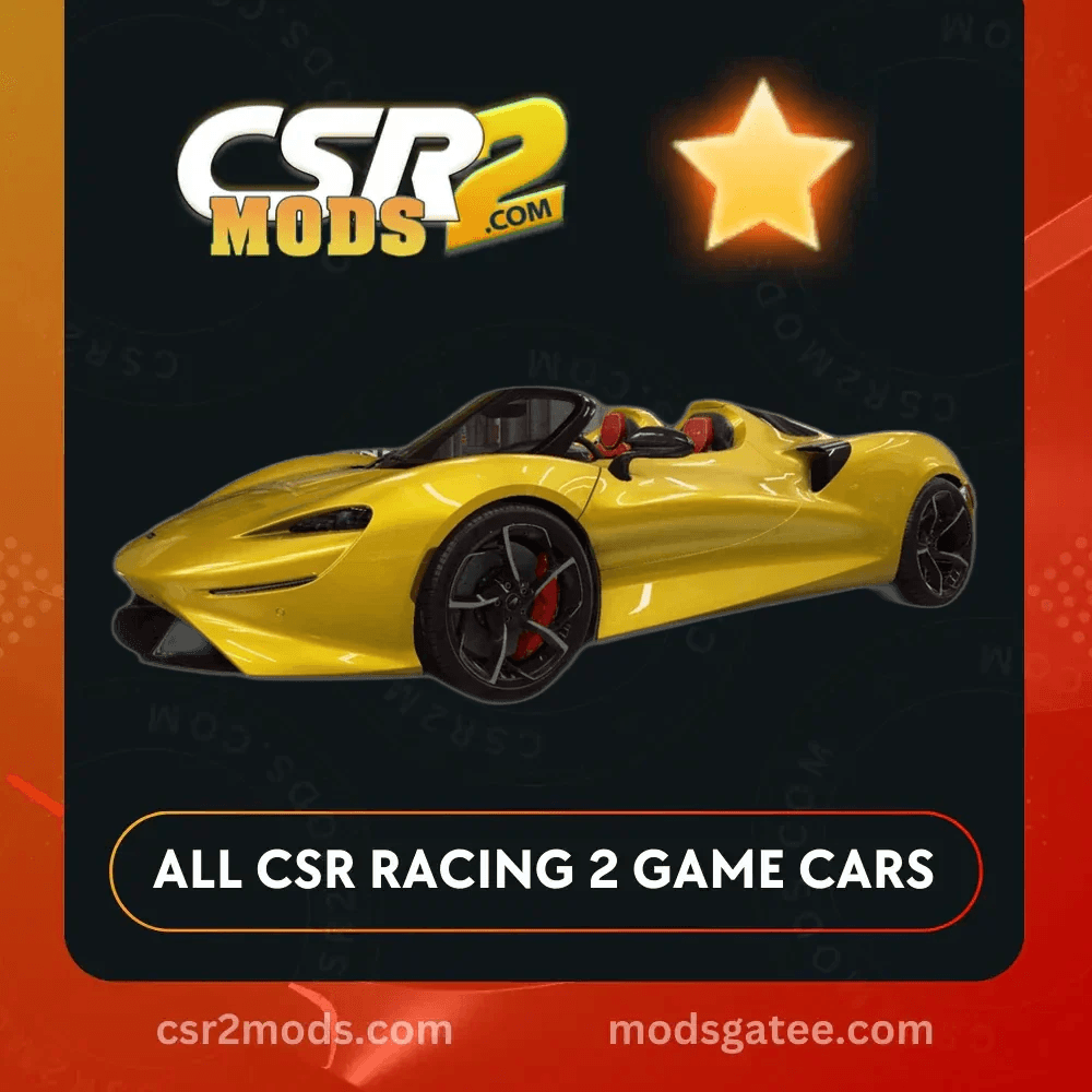CSR2 Mclaren Elva 2021 Gold Stars Car | CSR2 MODS