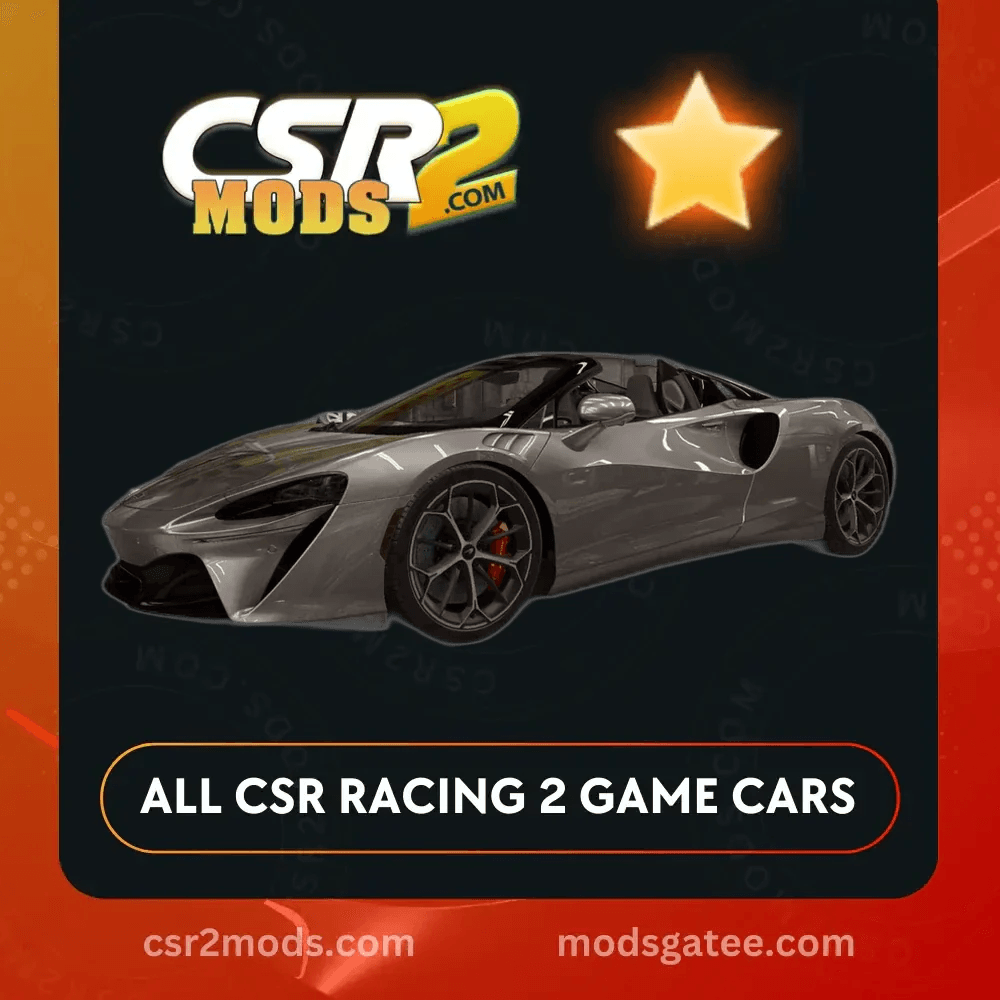 CSR2 Mclaren Artura Spider Gold Stars Car | CSR2 MODS