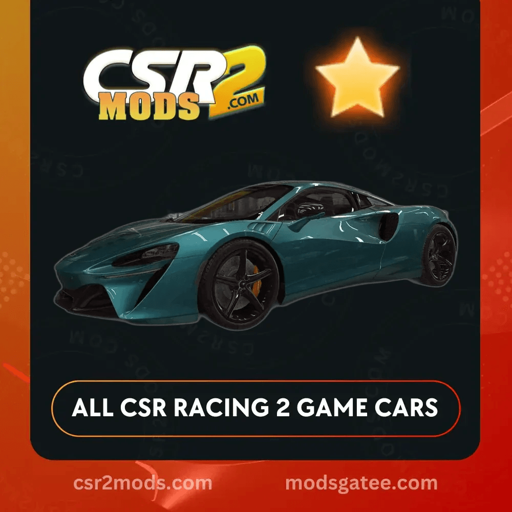 CSR2 Mclaren Artura Gold Stars Car | CSR2 MODS