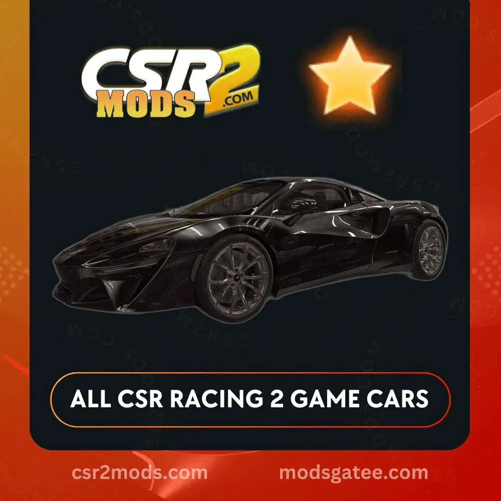 CSR2 Mclaren Artura Gold Stars Car | CSR2 MODS