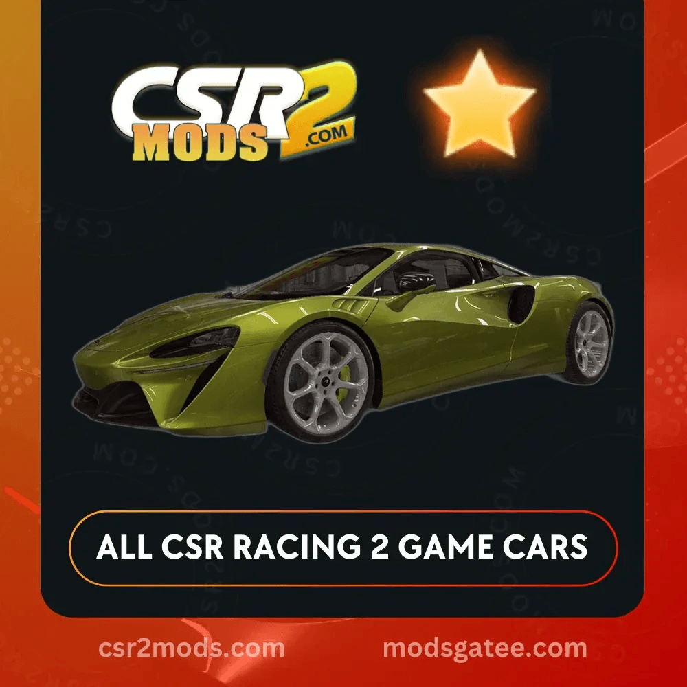 CSR2 Mclaren Artura Gold Stars Car | CSR2 MODS
