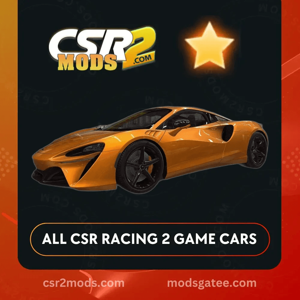 CSR2 Mclaren Artura Gold Stars Car | CSR2 MODS