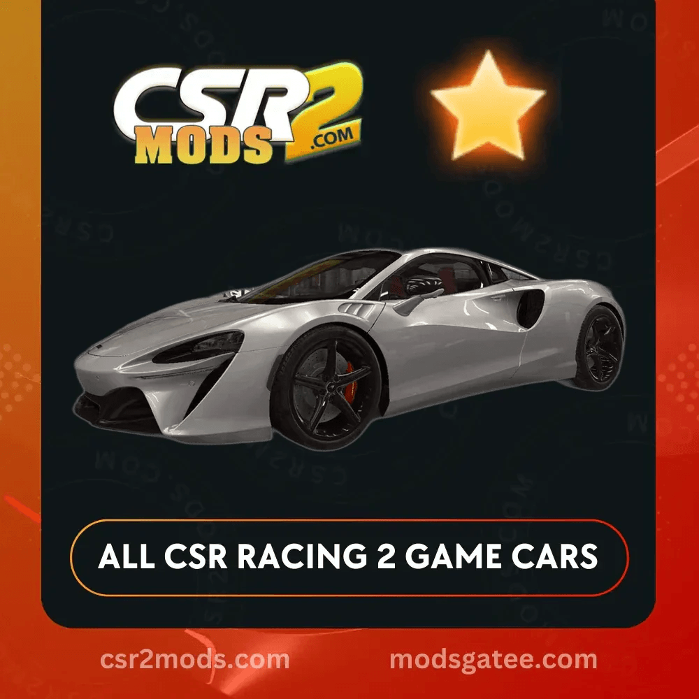 CSR2 Mclaren Artura Gold Stars Car | CSR2 MODS