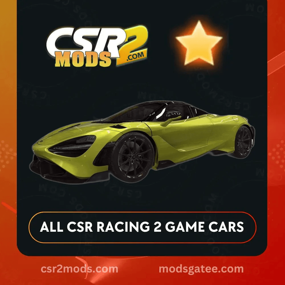 CSR2 Mclaren 765Lt Gold Stars Car | CSR2 MODS