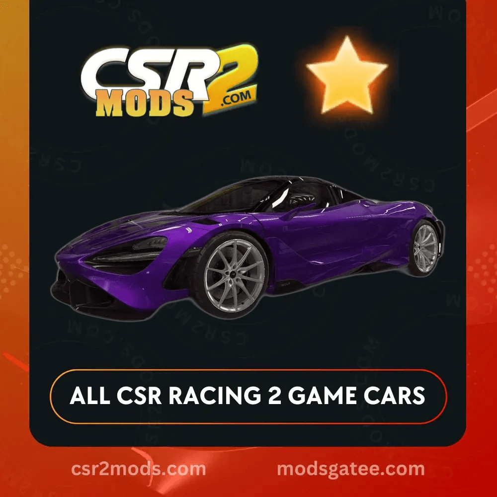 CSR2 Mclaren 765Lt Gold Stars Car | CSR2 MODS