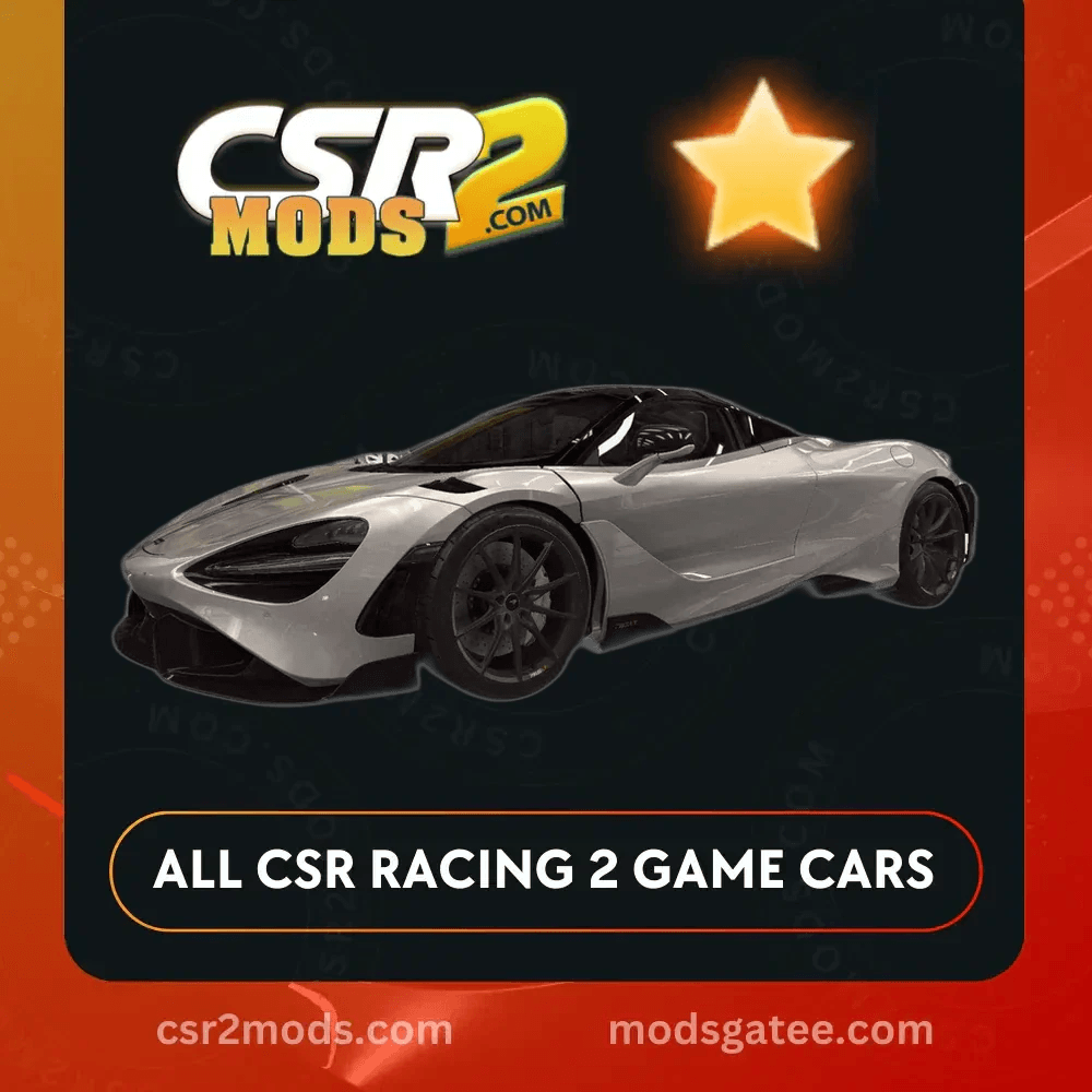 CSR2 Mclaren 765Lt Gold Stars Car | CSR2 MODS