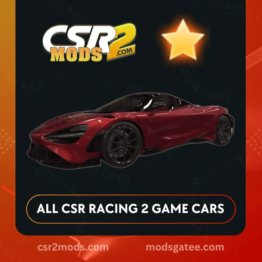 CSR2 Mclaren 765Lt Gold Stars Car | CSR2 MODS