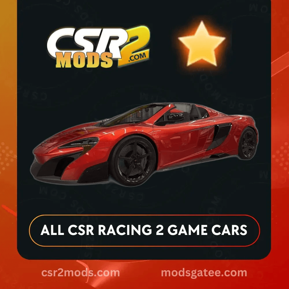 CSR2 Mclaren 675Lt Spider Car ? CSR2 MODS