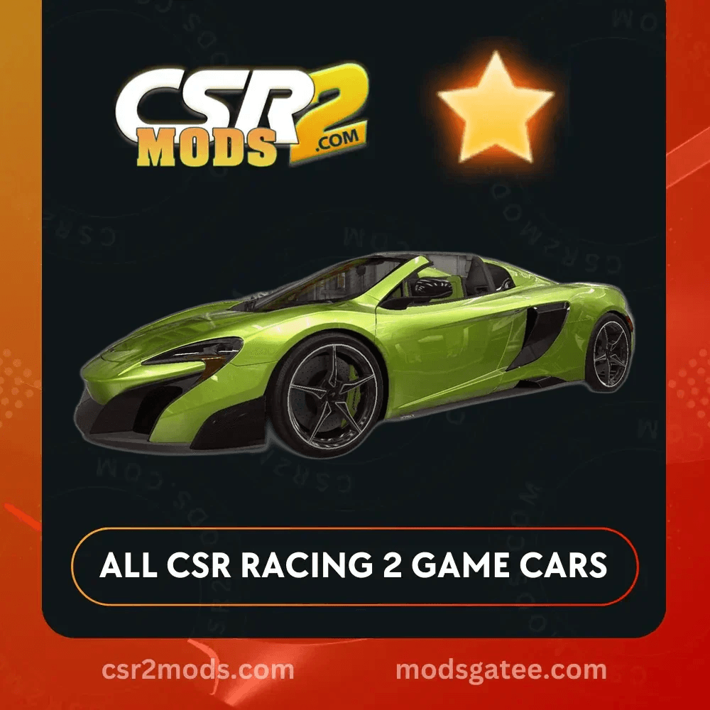 CSR2 Mclaren 675Lt Spider Car ? CSR2 MODS