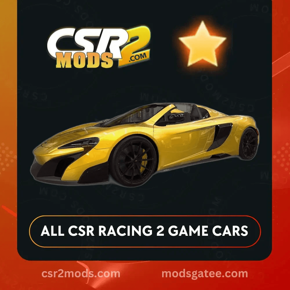 CSR2 Mclaren 675Lt Spider Car ? CSR2 MODS