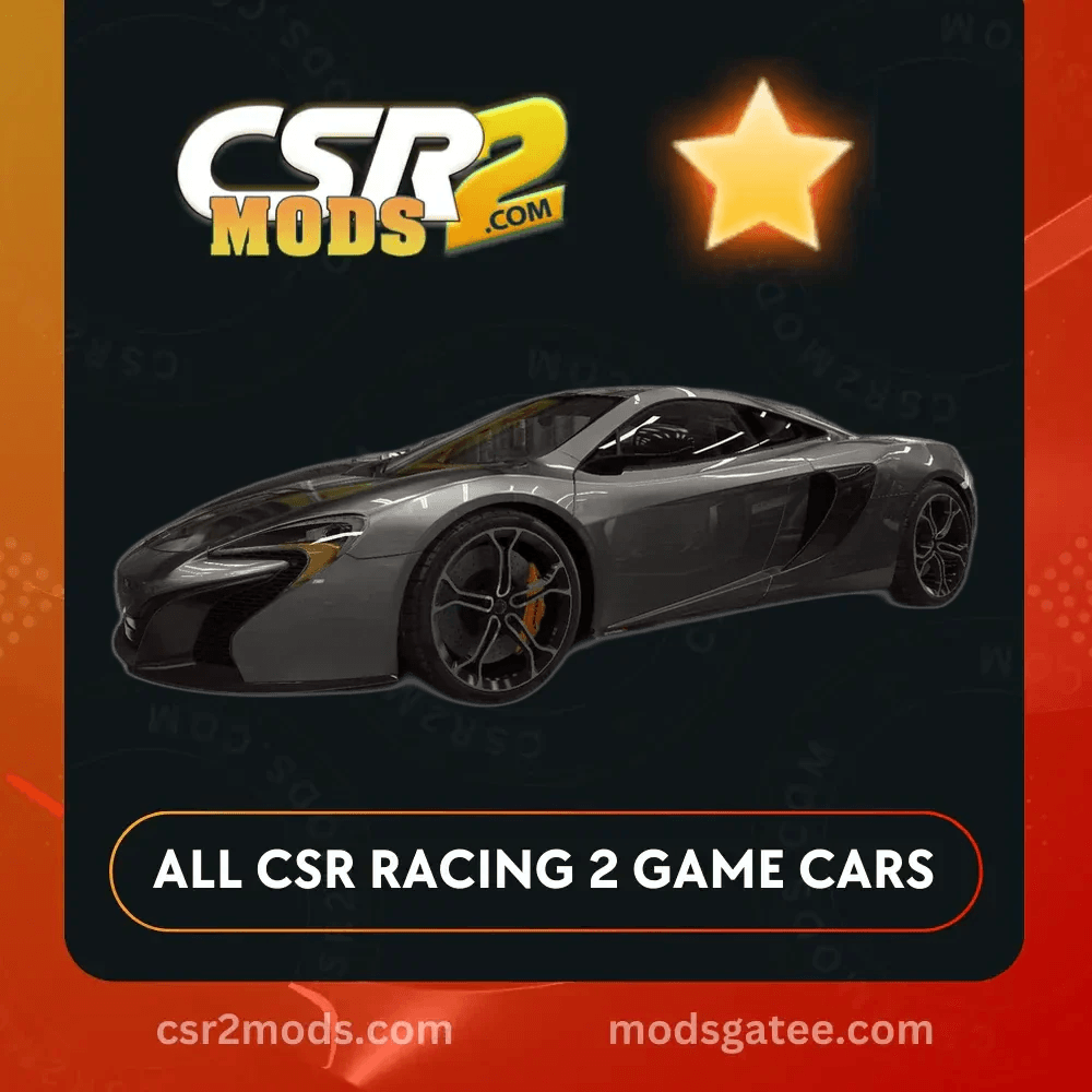 CSR2 Mclaren 650S Gold Stars CSR2 Car