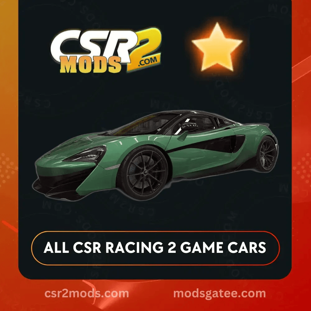 CSR2 Mclaren 600Lt Gold Stars Car | CSR2 MODS