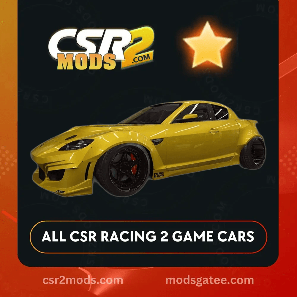 CSR2 Mazda KRC Japan SE3P Wide Body RX8 Gold Stars CSR2 Car
