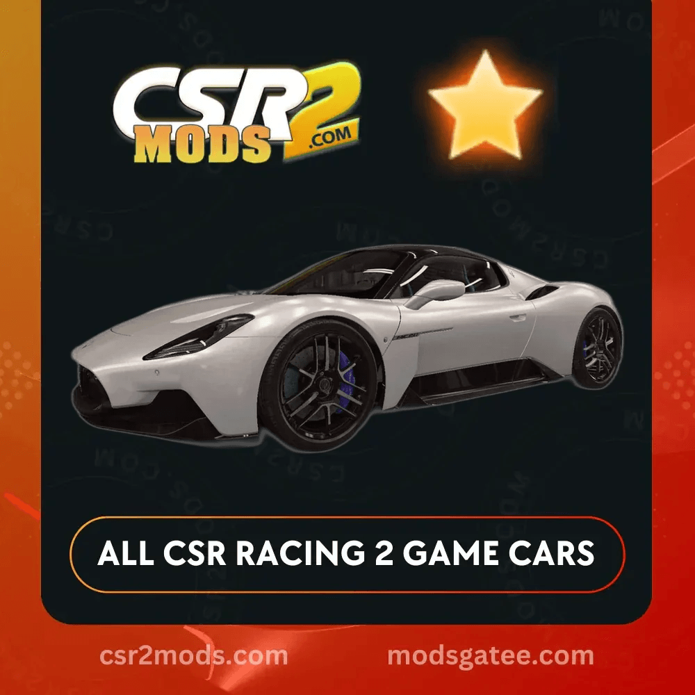 CSR2 Maserati Mc20 Gold Stars Car | CSR2 MODS