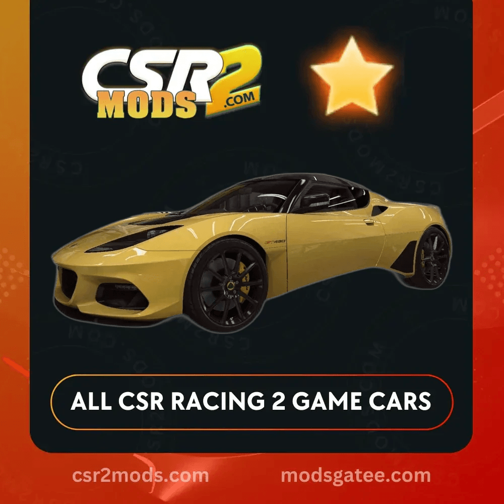 CSR2 Lotus Evora GT430 Gold Stars Car | CSR2 MODS
