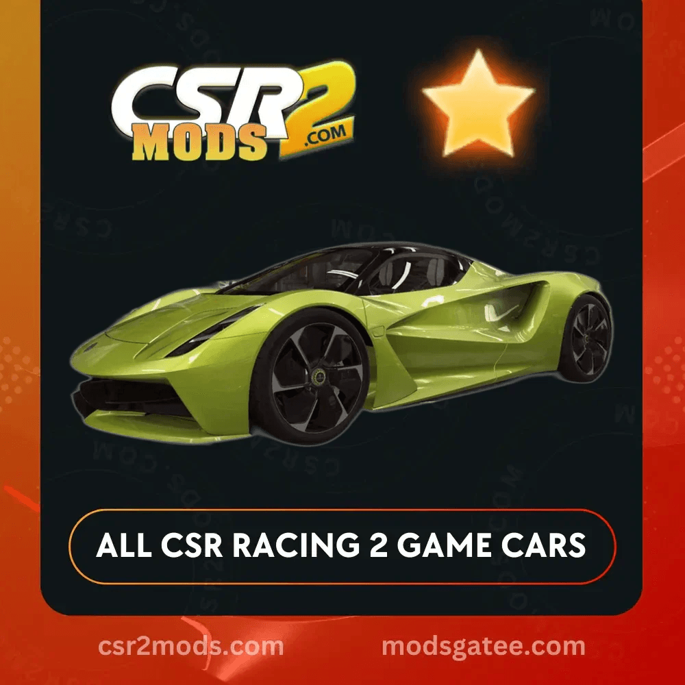 CSR2 Lotus Evija Gold Stars Car | CSR2 MODS