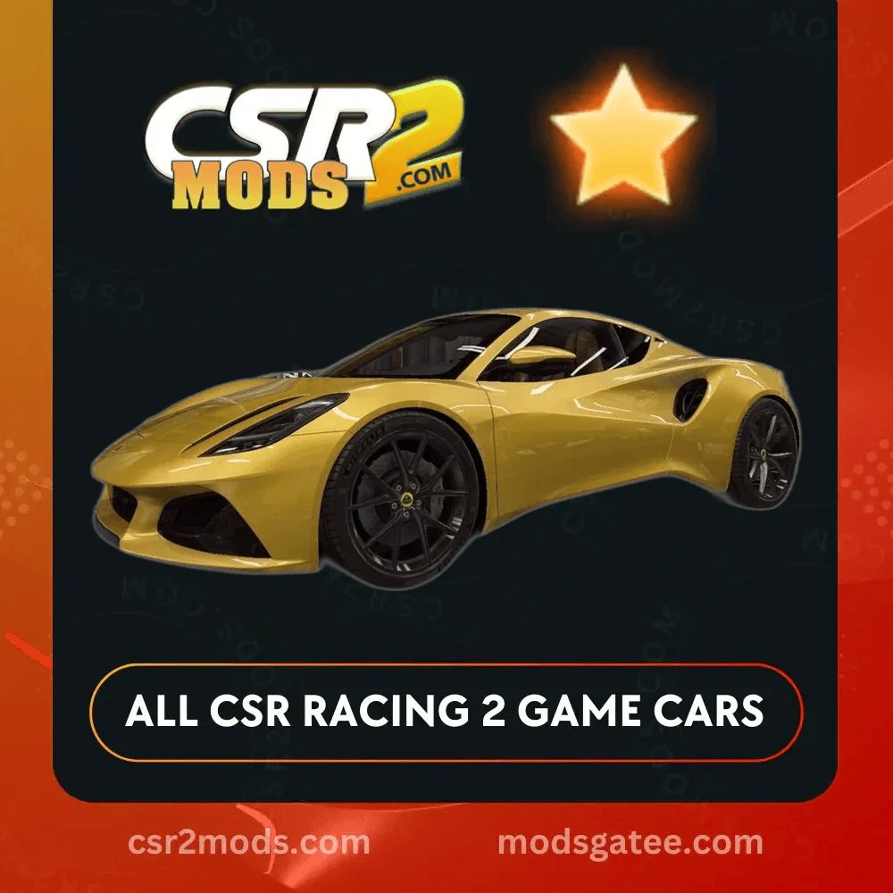 CSR2 Lotus Emira Gold Stars Car | CSR2 MODS