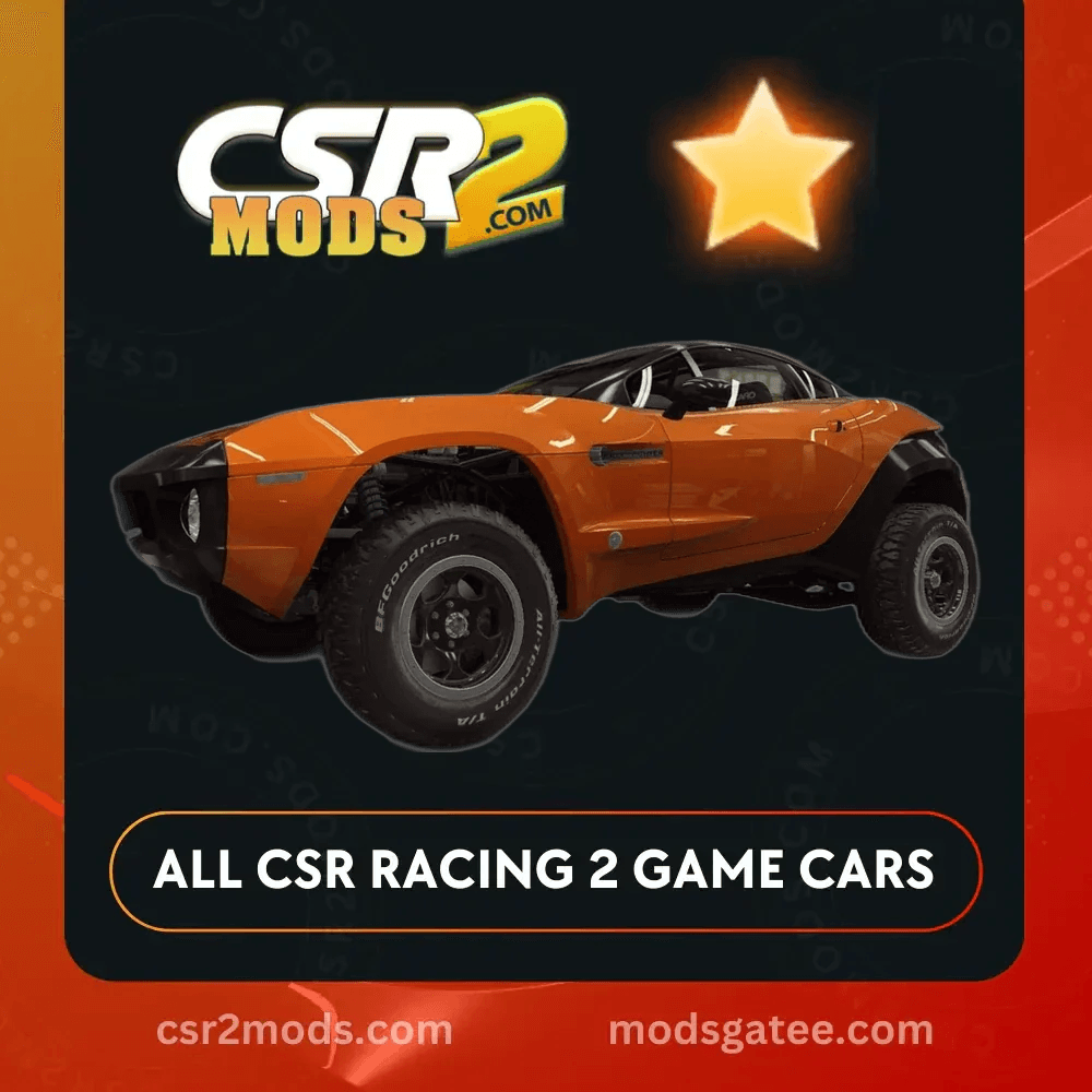 CSR2 Local Motors Rally Fighter Gold Stars Car | CSR2 MODS