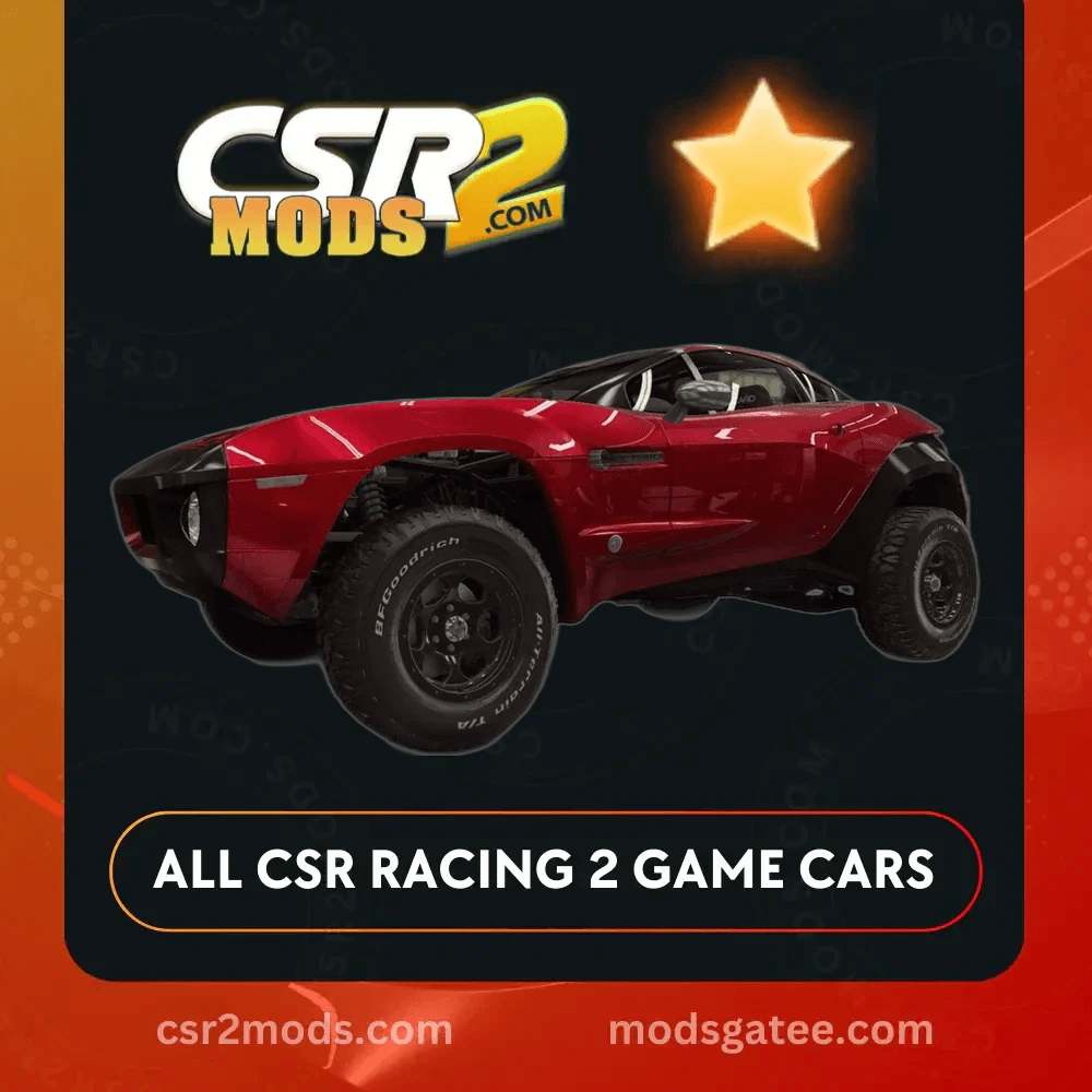 CSR2 Local Motors Rally Fighter Gold Stars Car | CSR2 MODS