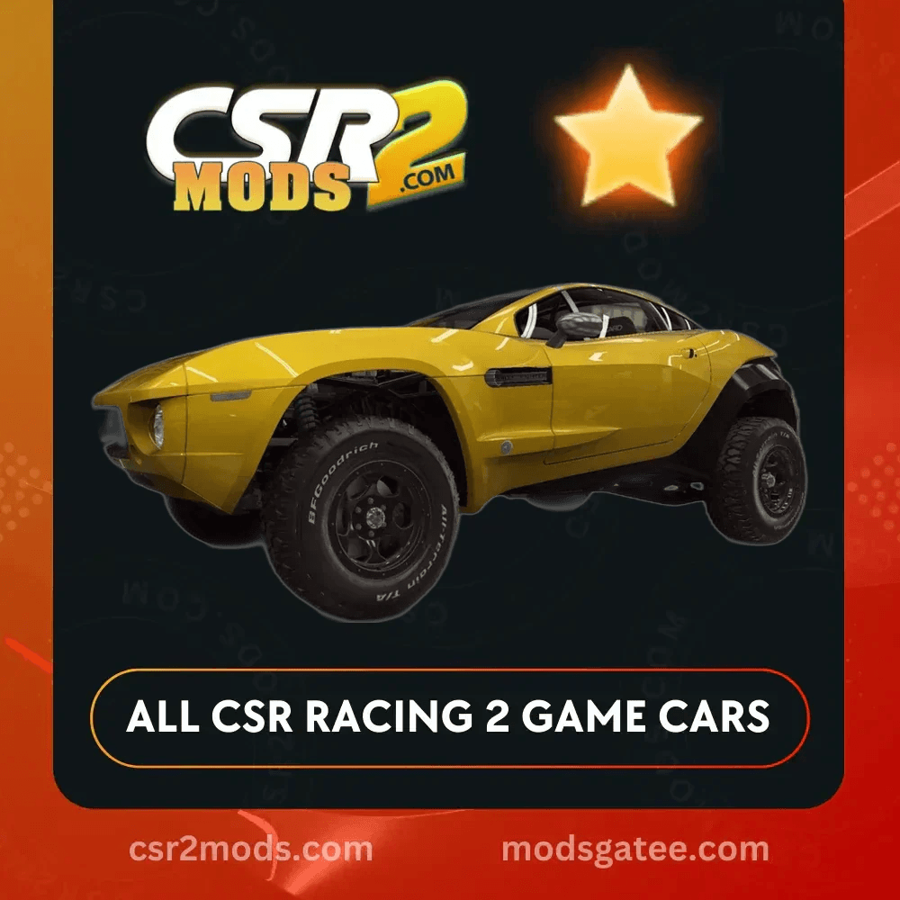 CSR2 Local Motors Rally Fighter Gold Stars Car | CSR2 MODS