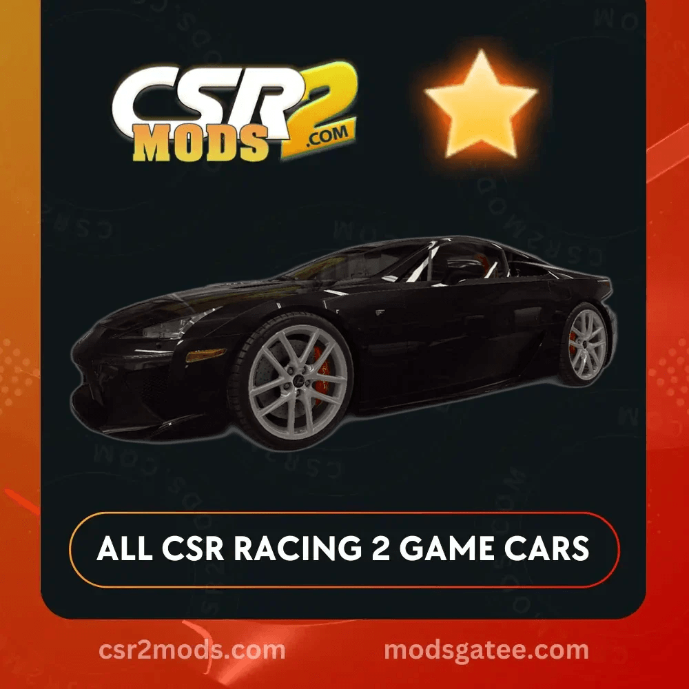 CSR2 Lexus LFA Gold Stars CSR2 Car