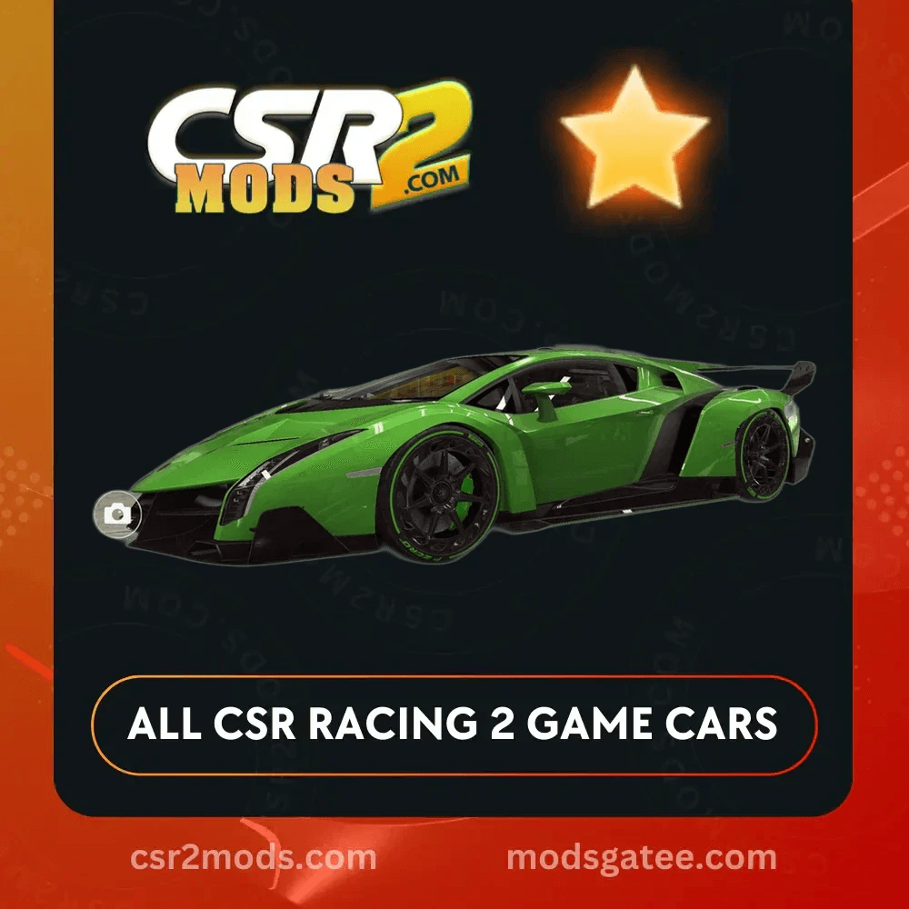 CSR2 Lamborghini Veneno Gold Stars Car | CSR2 MODS
