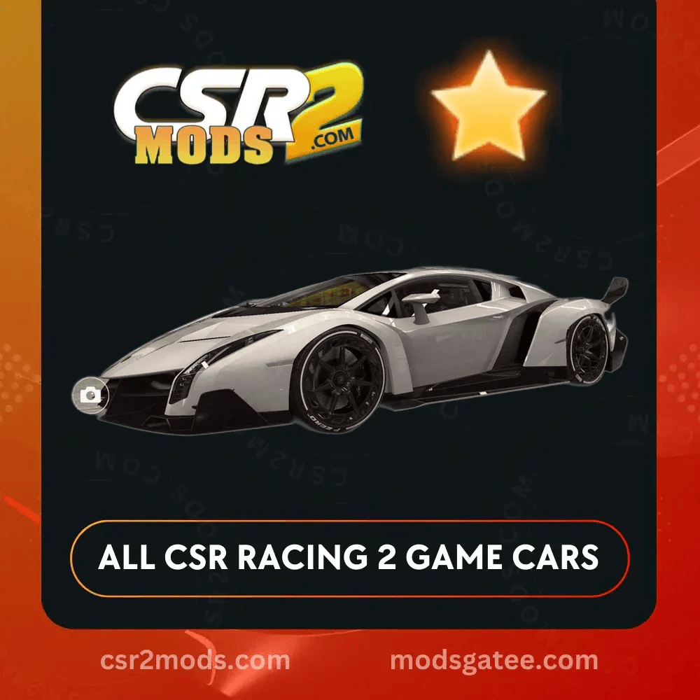 CSR2 Lamborghini Veneno Gold Stars Car | CSR2 MODS