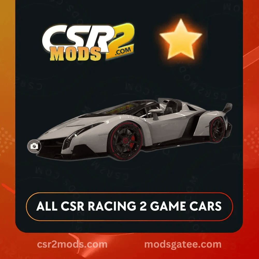 CSR2 Lamborghini Veneno Roadster Gold Stars Car | CSR2 MODS
