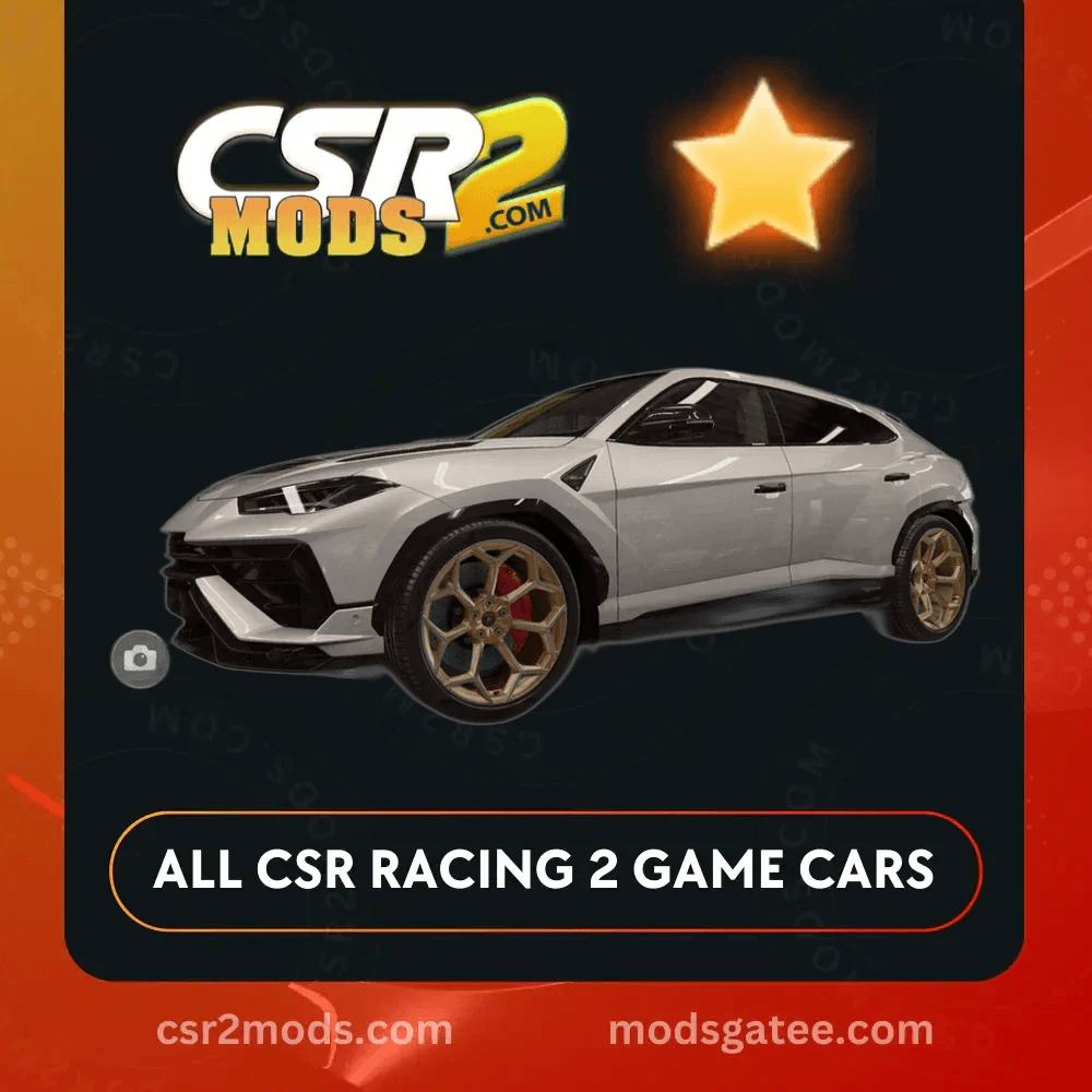 CSR2 Lamborghini Urus Performante Gold Stars Car | CSR2 MODS
