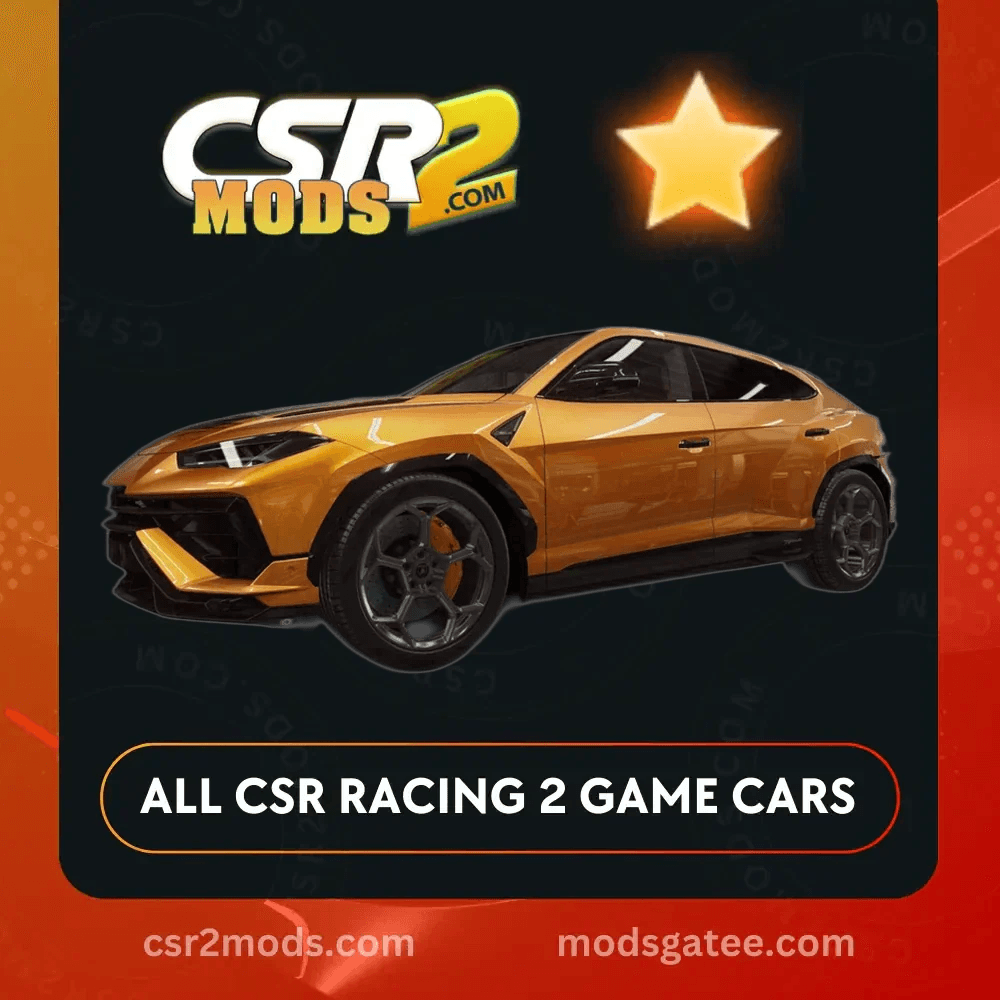 CSR2 Lamborghini Urus Performante Gold Stars Car | CSR2 MODS