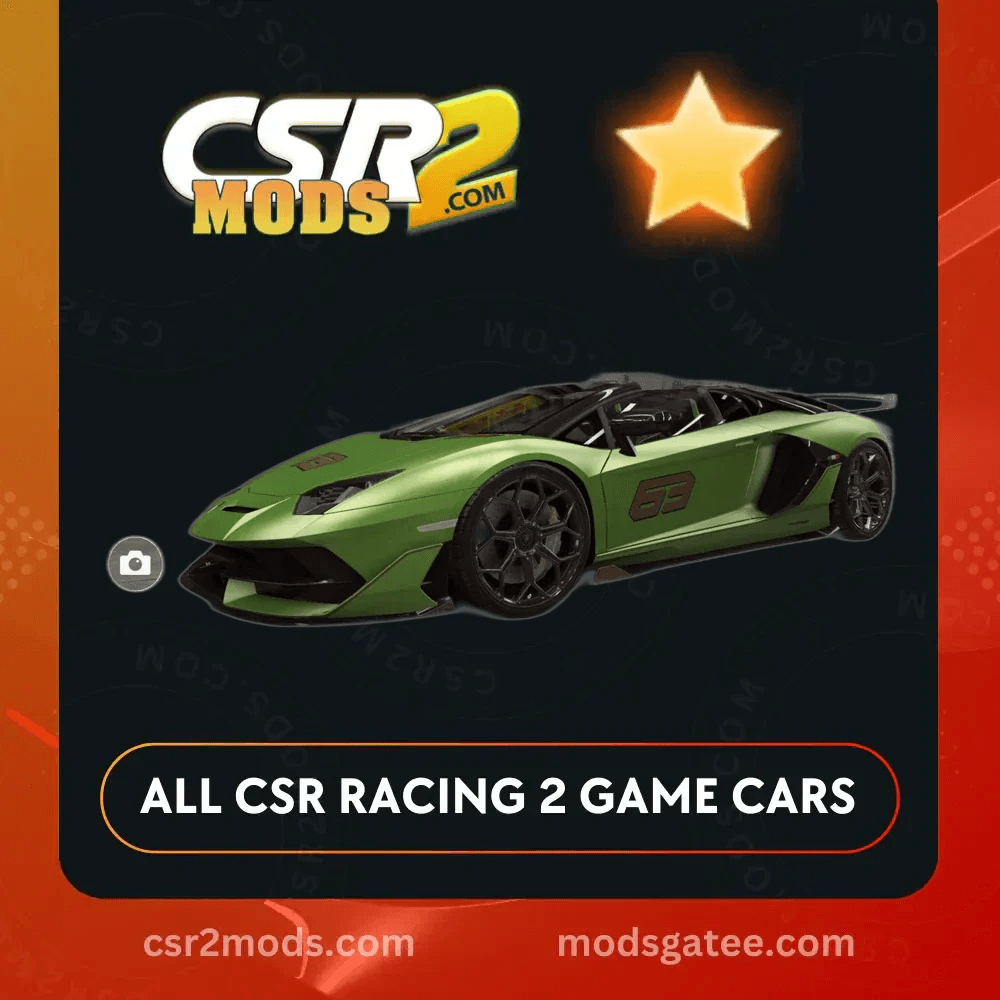 CSR2 Lamborghini Svj 63 Roadster Gold Stars Car | CSR2 MODS