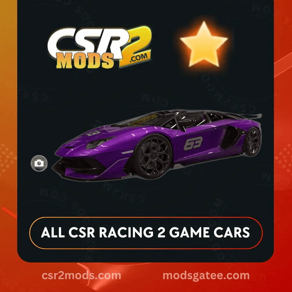CSR2 Lamborghini Svj 63 Roadster Gold Stars Car | CSR2 MODS