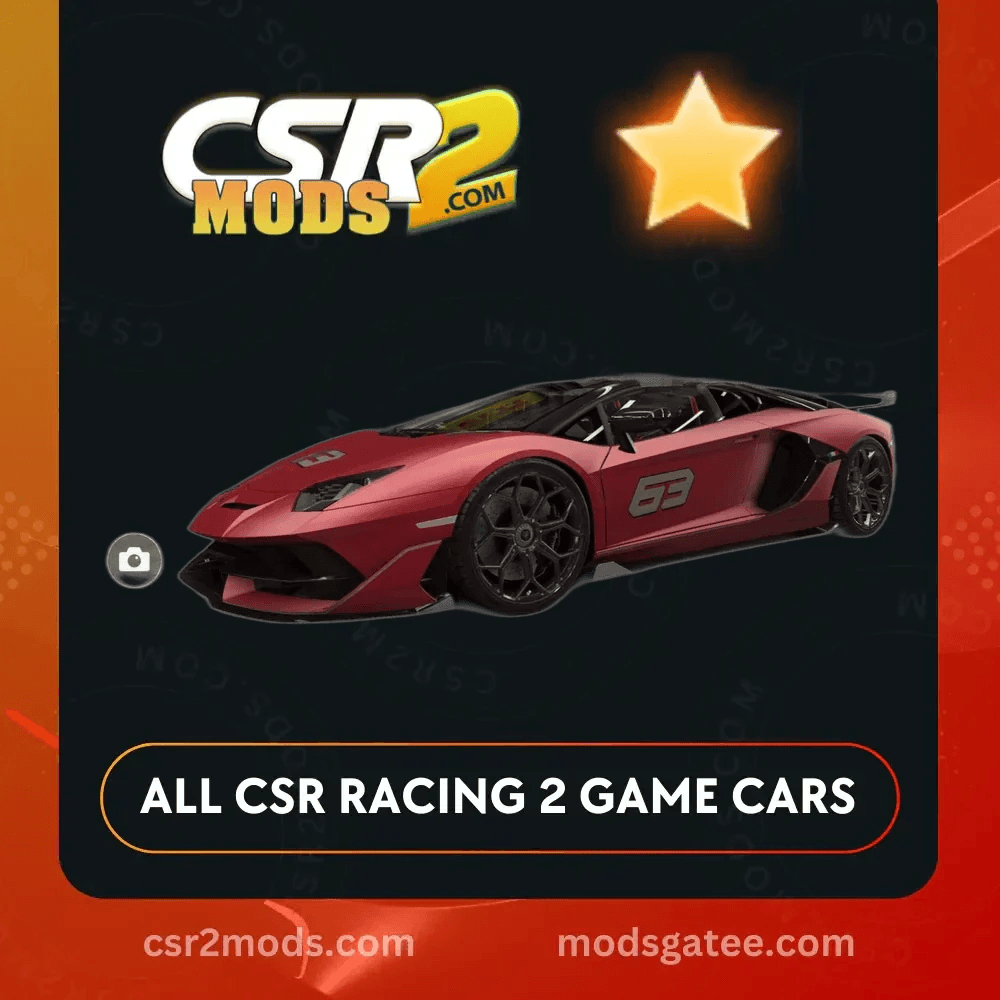 CSR2 Lamborghini Svj 63 Roadster Gold Stars Car | CSR2 MODS