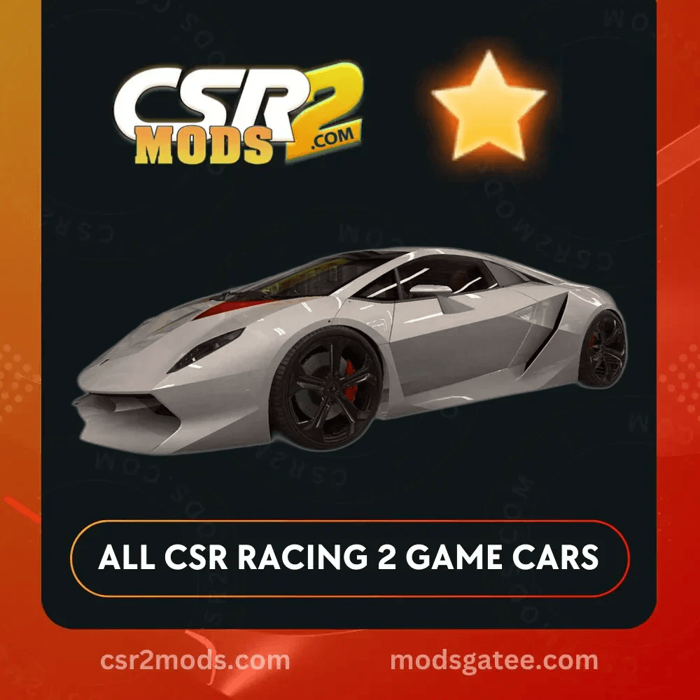 CSR2 Lamborghini Sesto Elemento Gold Stars Car | CSR2 MODS