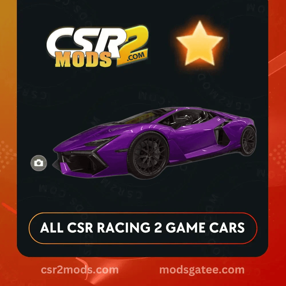 CSR2 Lamborghini Revuelto Gold Stars Car | CSR2 MODS