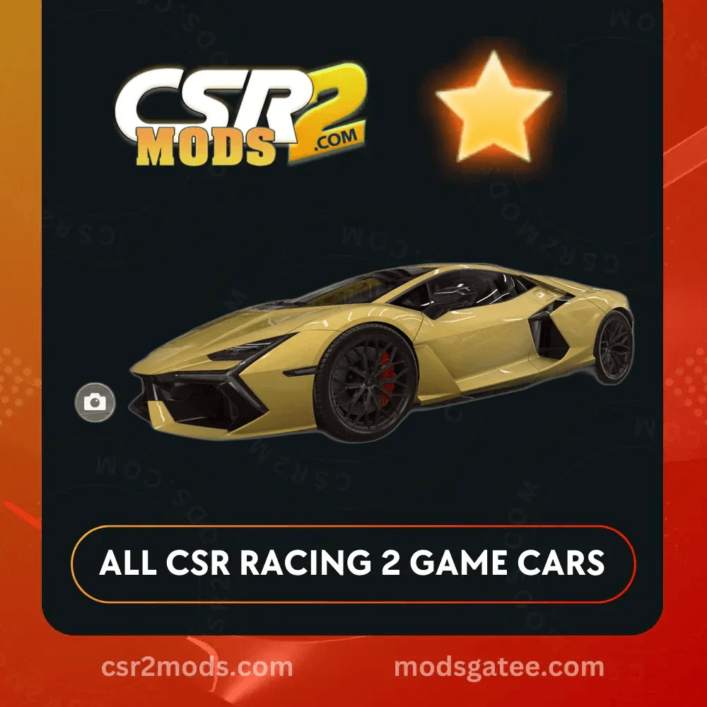 CSR2 Lamborghini Revuelto Gold Stars Car | CSR2 MODS