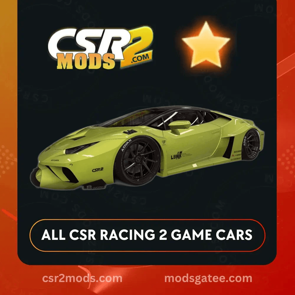 CSR2 Lamborghini LB Silhouette Huracan Coupe Gold Stars Car | CSR2 MODS