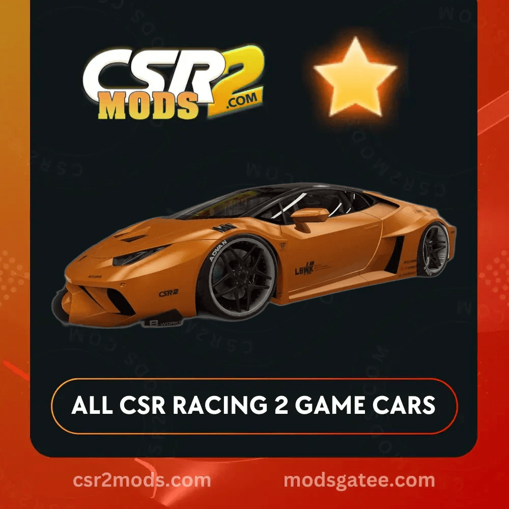 CSR2 Lamborghini LB Silhouette Huracan Coupe Gold Stars Car | CSR2 MODS