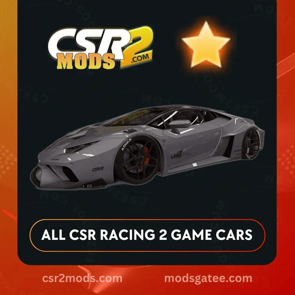 CSR2 Lamborghini LB Silhouette Huracan Coupe Gold Stars Car | CSR2 MODS